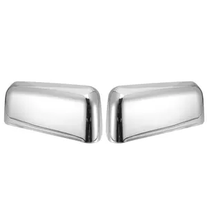 1 Pair Car Exterior Power Top Half Mirror Cover Cap for Ford F-150 FX4 XLT 2004-2008