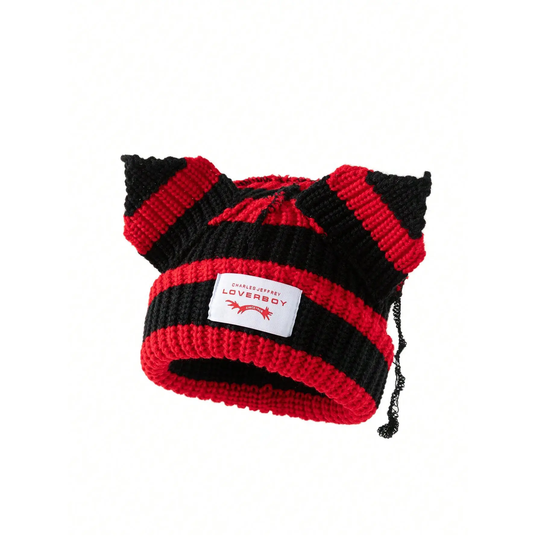 Women's Cute Look Knit Beanie, 100% Acrylic with Embroidered Car Detail and Ear Flaps for Autumn Winter Travel, Knit Hat, Plain, Automotive-Themed Hats, Cozy Beanie, Accessories For Women, Label Detail
