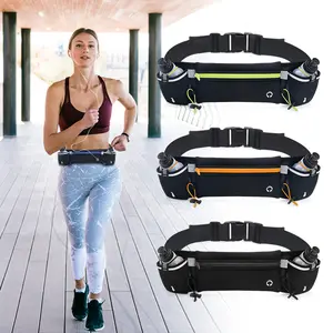 Outdoor sports fanny pack Fitness multi-functional kettle bag Close-fitting running mobile phone fanny pack Marathon bag