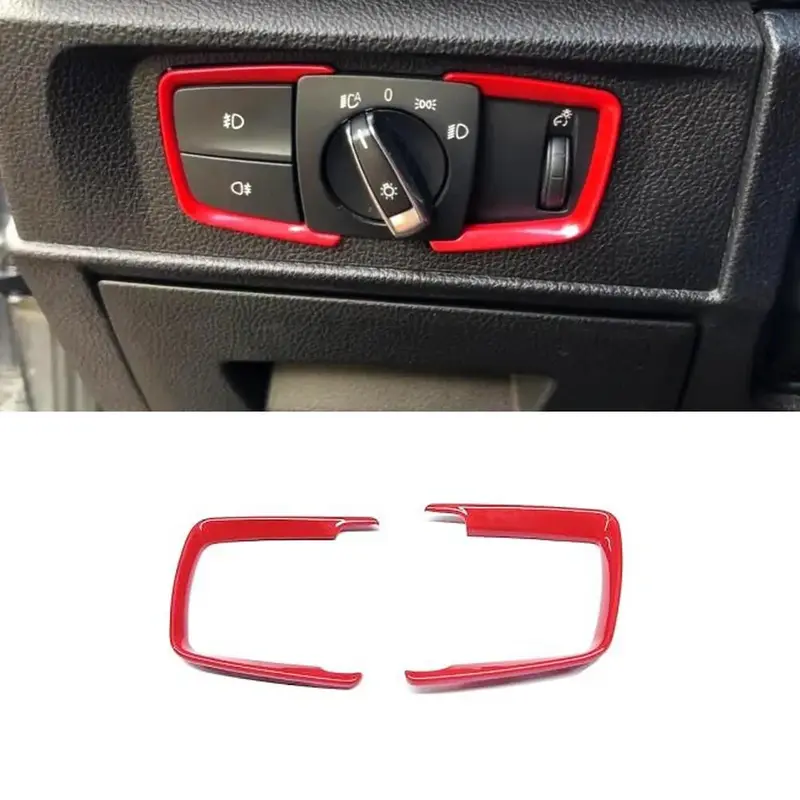 Gloss Black Multimedia Panel Cover Trim For BMW 3/4 Series F30 F34 2013-2019 – Front, Plastic