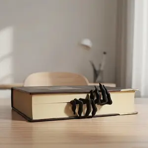 Demon Claw Bookmark, Creative Halloween Bookmark for Eerie Atmosphere, Durable Page Marker with Intricate Illustration