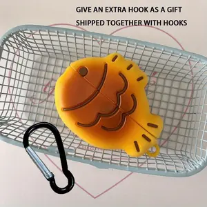 Creative Cartoon Fish Pattern Earphone Case, Compatible with AirPods 4, Protective Cover for AirPods 1/2/3/pro2/pro3, Fashionable