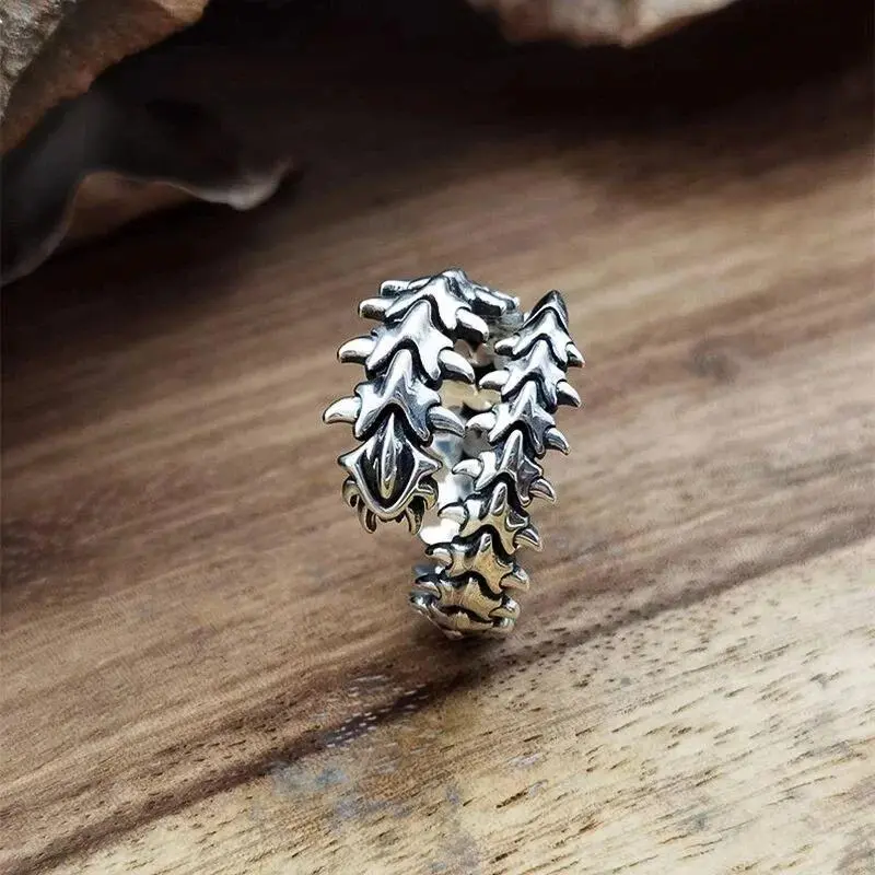 Tokyo Ghoul Ring, Kaneki Ken Punk Style Metal Jewelry, Adjustable Open Band Prop for Unisex Cosplay Gifts, Jewelry Rings, Metal Rings
