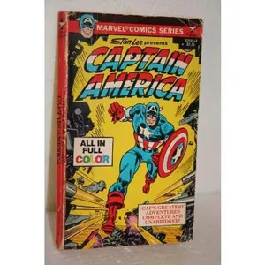 USED-Captain America by Marvel comic group (Paperback)