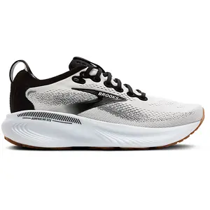 Brooks Women's Adrenaline GTS 25 Running Shoes White/Black - Comfortable Fit Durable Construction for Optimal Performance