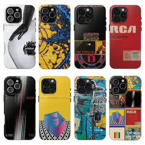 The Strokes Indie Rock Album Tough Phone Case Retro Aesthetic Band Merch, Trendy Music Fan GiftSuitable for iPhone 17-11 Pro Max/Plus and  Samsung Galaxy S23-25