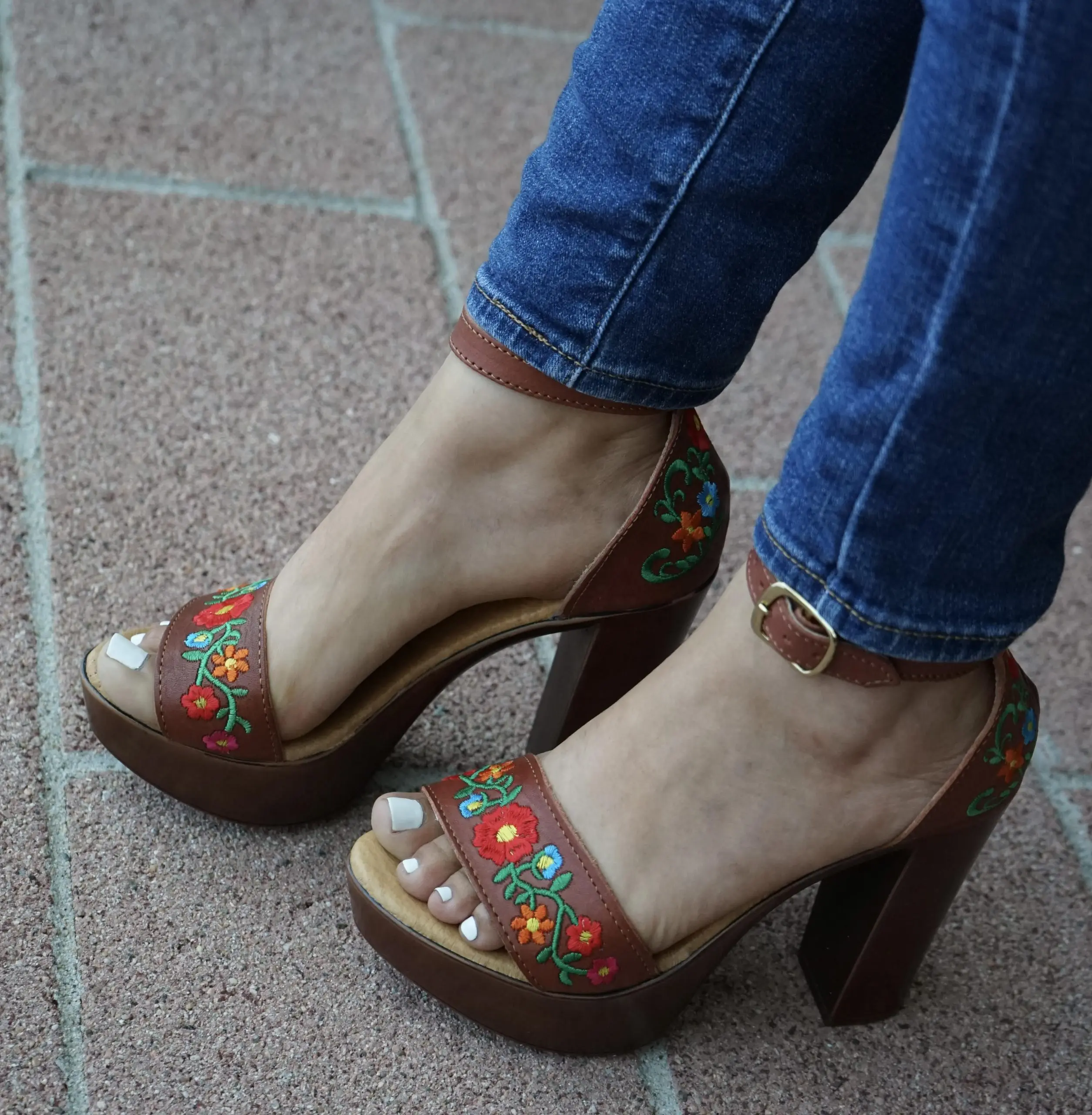 Diva Heel Dark Brown