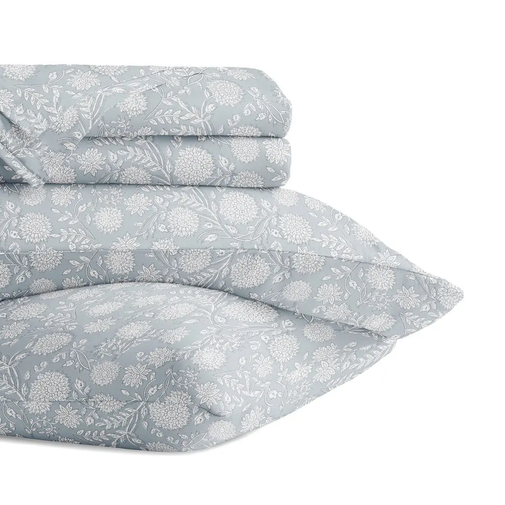 Bohemian Garden 4-Piece Long Staple Cotton Sheet Set Bohemian Garden 4-Piece Long Staple Cotton Sheet Set