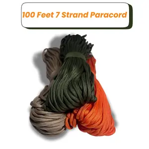 100ft Type III Paracord – Strong, Versatile & Reliable