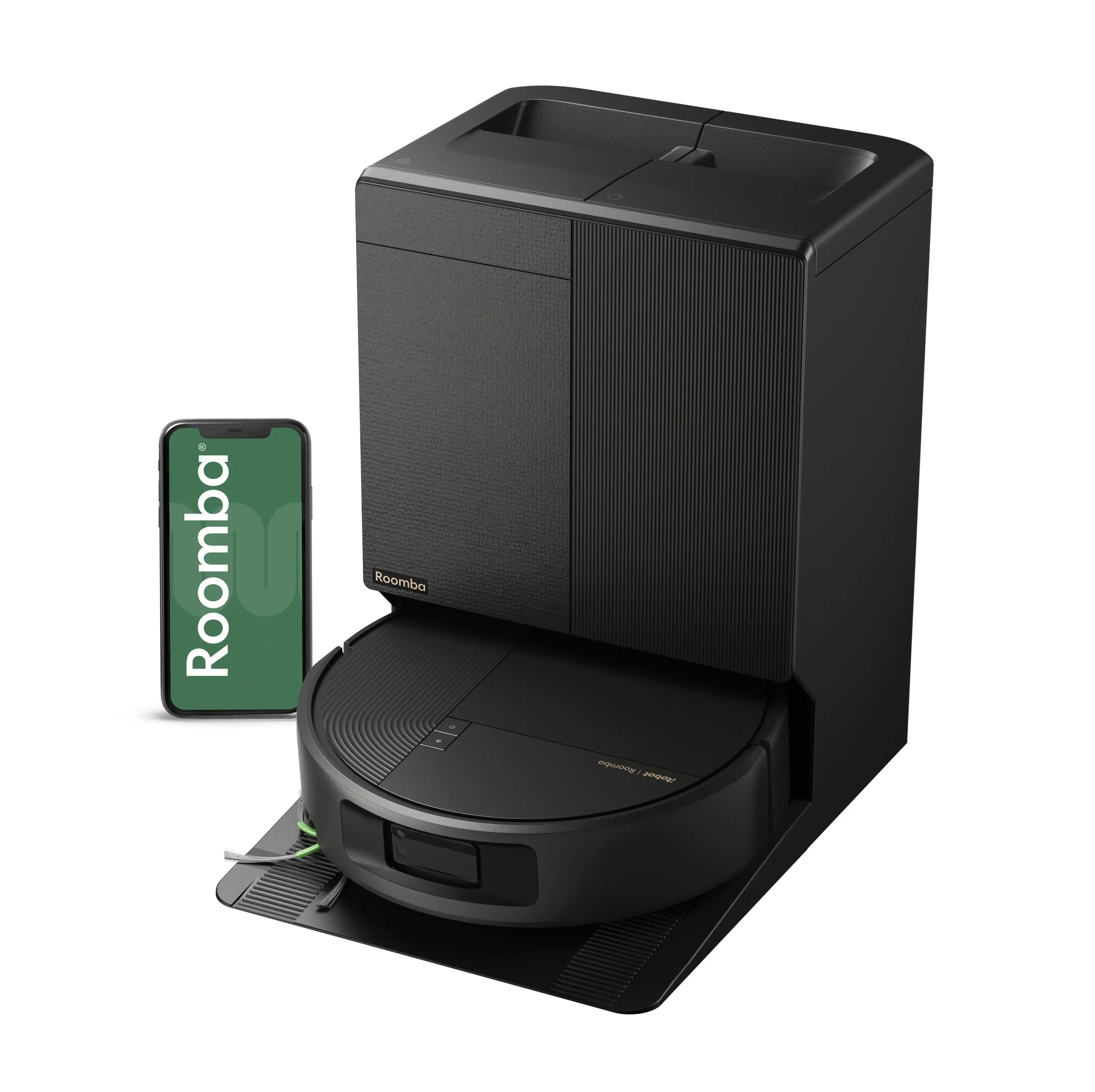 Roomba® Plus 678 Robot Vacuum & Mop Combo + AutoWash™ Dock, 4X Stronger Suction, AI Navigation