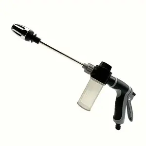 High Pressure Car Wash Gun, RV Exterior Cleaning Tool, Foam Water Bottle Cleaner, Garden Hose Spray Nozzle, Multi-Functional Sprayer, Car Wash Equipment, Car Wash Jet