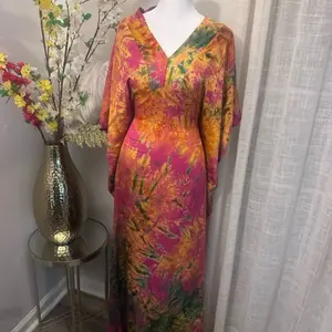 Women's African Print Mumu Dress - Traditional Loose-Fit Casual Fashion Clothes with Accessories for Everyday Style