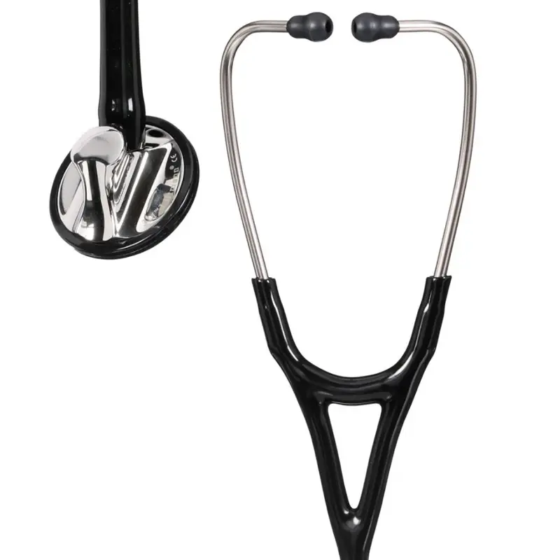 Master Cardo Stethoscope, Stainless Steel Chestpiece, 27” Black Tube, Professional Medical Diagnostic Stethoscope