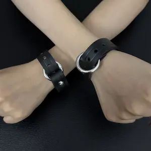 ThatDripTho 6 in 1 Boundless Leather Chain Set –  Wear as Choker, Bracelets, and more – Multi-Way Alt Fashion Jewelry for Women & Men, Dark Romance Leather Accessories, Adjustable Edgy Thick Chain for Couples, BF,GF