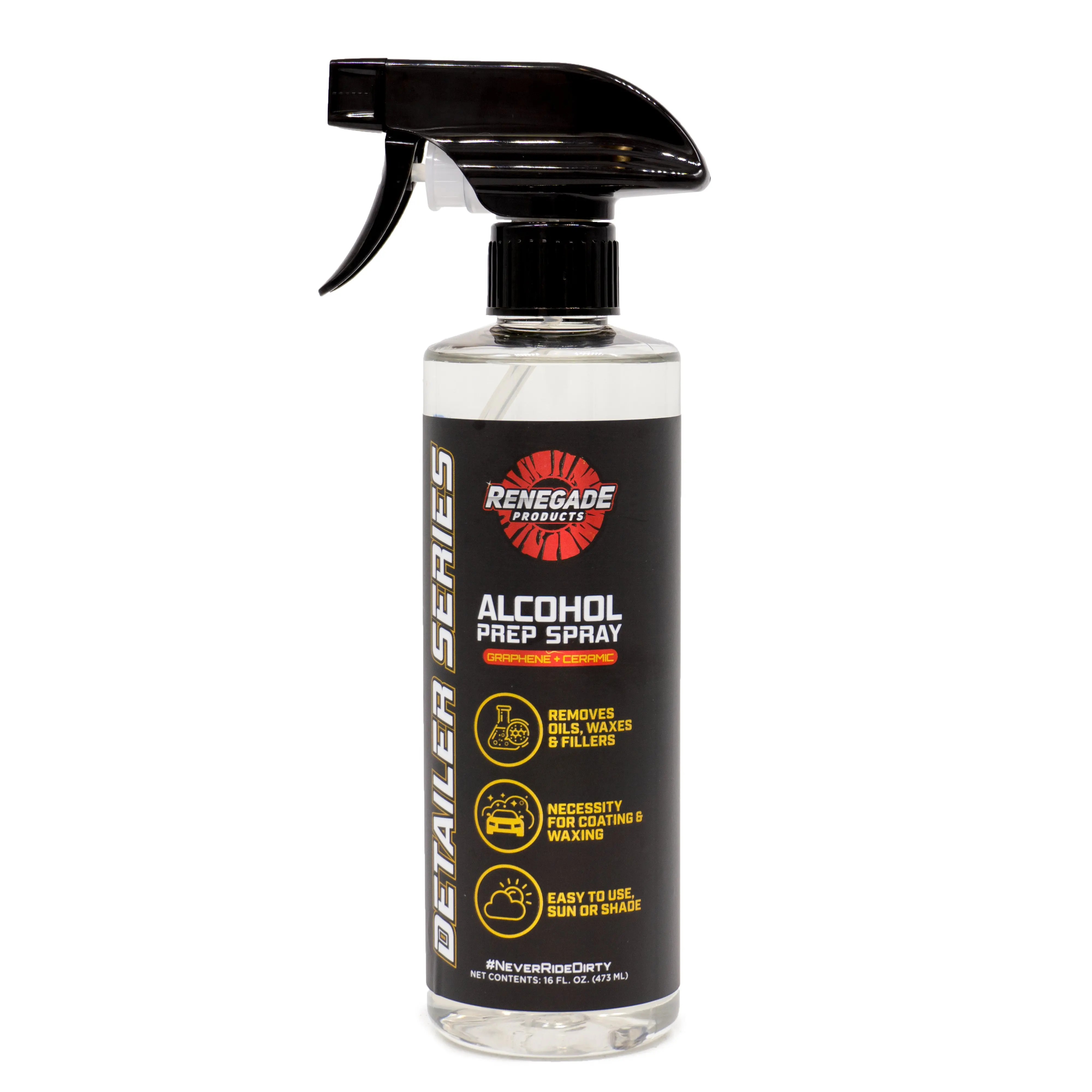 Renegade Products Alcohol Prep Spray for Surface Cleaning & Wax Removal – 16oz Renegade Products Alcohol Prep Spray for Surface Cleaning & Wax Removal – 16oz