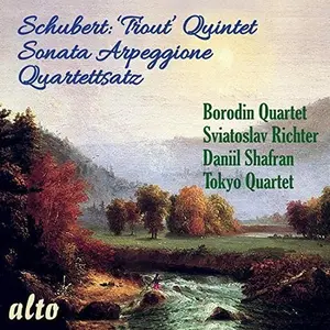 Schubert / Richter,Sviatoslav / Shafran,Daniil - Trout Quintet / Sonata Arpeggione / Quartettsatz  [COMPACT DISC - CD]