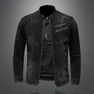 Casual jackets and motorcycle jackets, fashionable men's jackets, streetwear clothing for street wearers