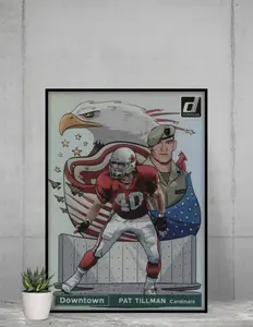 Donruss Pat Tillman 2020 Donruss Downtown 12x17 Poster Arizona Cardinals