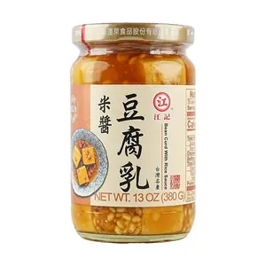 JIANGJI Taiwan Fermented Tofu Miso Paste 380g - Authentic Fu Ru for Cooking & Seasoning