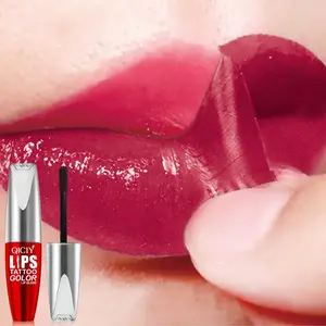 4-color Tear-off Lip Gloss, Long-lasting Hydrating Moisturizing Waterproof Non-stick Cup Tear-off Color Lip Gloss, Lipstick, Makeup, Moisturize, Moisturized Lipstick