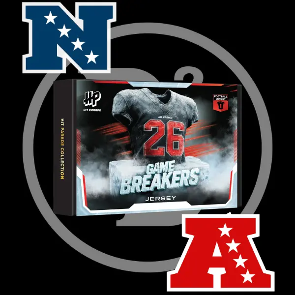 PYC (1) D2B Game Breakers Series Football Jersey Pick Your Conference Memorabilia Break