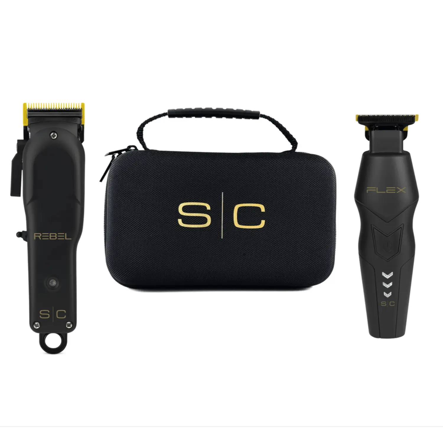 StyleCraft Super Set - Rebel Cordless Hair Clipper & Flex Cordless Hair Trimmer Set with Hair Trimmer and Hair Clipper Super-Torque Rotary Motor StyleCraft Super Set - Rebel Cordless Hair Clipper & Flex Cordless Hair Trimmer Set with Hair Trimmer and Hair Clipper Super-Torque Rotary Motor
