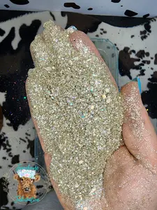 "One Night Sand" / Champaign Custom Mix Polyester Glitter / Chunky Glitter / Tumbler Glitter