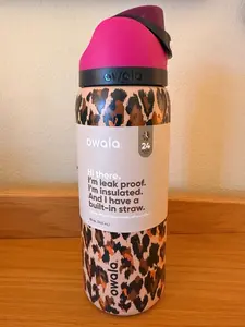 NEW Owala "Wild at Heart" 32oz Free Sip Limited Edition UO Cheetah Leopard Print