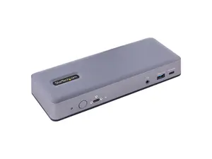 StarTech.com USB-C Docking Station - Multi Monitor HDMI/DP/DP Alt Mode USB-C Dock - 3x 4K30 / 2x 4K60 - 7-Port USB Hub (DK31C3MNCR)