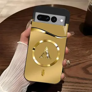 Suitable for [Google Pixel 7 Pro] high-end MagSafe phone case，Features a magnetic attachment function，Each of the 26 letters has its own unique characteristics, so you can choose one. YM99