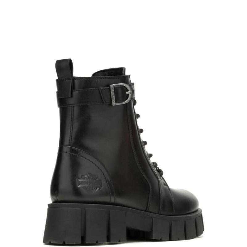 Harley-Davidson Uplift Buckle 6" D84807 Womens Black Casual Dress Boots