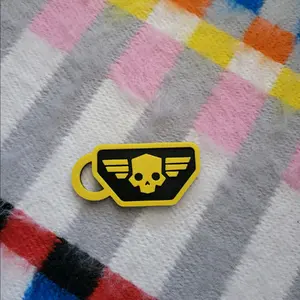 Helldivers 2 Emblem keychain