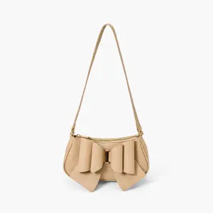 Willow Bow Baguette Shoulder Bag