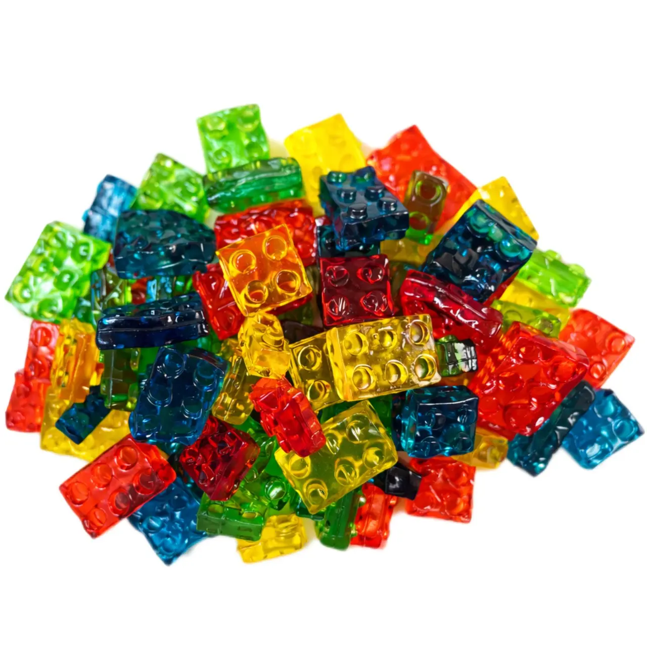 1lb 3D Fruit Flavor Building Blocks-  Stackable Variety of Fruity Flavors