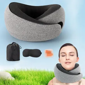Travel Neck Pillow, Comfortable Breathable Neck Support Pillow, Neck Pillow for Travel, Office, Home