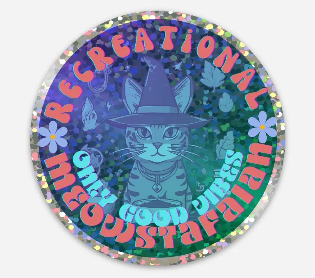 Glitter Sticker
