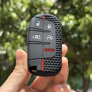 Fiat Jeep Dodge Chrysler accessories Case Key Cover For Limited Grand Cherokee Compass Renegade S Special Edition Challenger Journey Charger Hellcat 300C