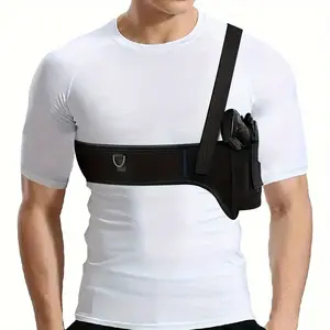 carry holster Concealed Carry Chest Holster - No Print Underarm Gun Holster, Soft Neoprene & Secure Retention, Comfortable All-Day Wear Under Shirts for Daily Self Defense