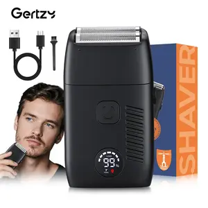 Men's Premium Dual Foil Shaver, Double Foil Shaver, Rechargeable Electric Razor, Cordless Shaver, Quick Face Shave, Smooth Skin, Ideal Gift for Father's Day & Christmas, Essential Home & Travel, Shaving Tool