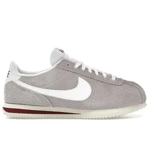 Nike Men's Cortez SE Suede College Grey Dark Team Red Coconut Milk Sail, from StockX