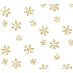 NextWall Snowflakes Peel and Stick Wallpaper Roll