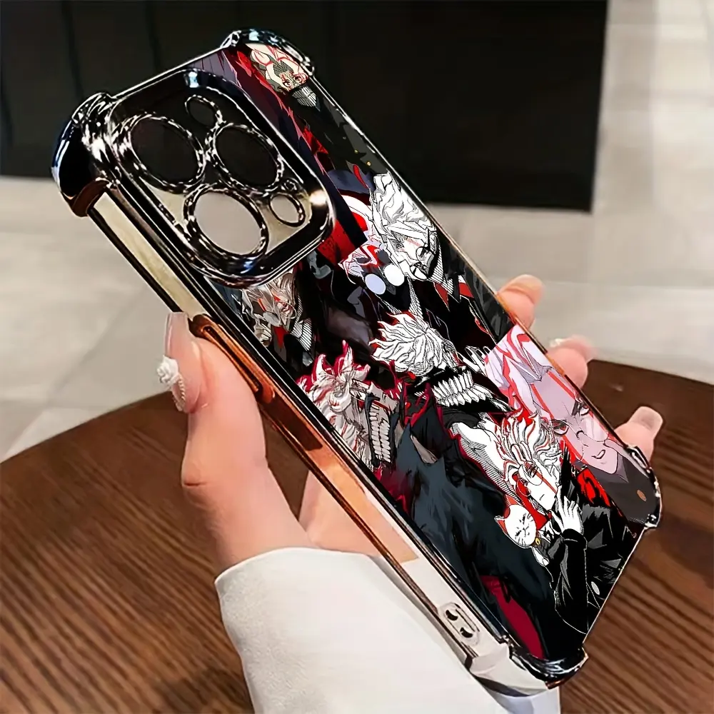 Okarun Anime Dandadan Phone Case for iPhone 17 16e 16 15 14 13 12 11 Mini Pro Max Air X XR XSMAX 8 7 Plus Anti-Fall Transparent Soft TPU Back Cover with Full Coverage Protection & Cartoon Design, Animal, Accessories, Colorful, Resistance