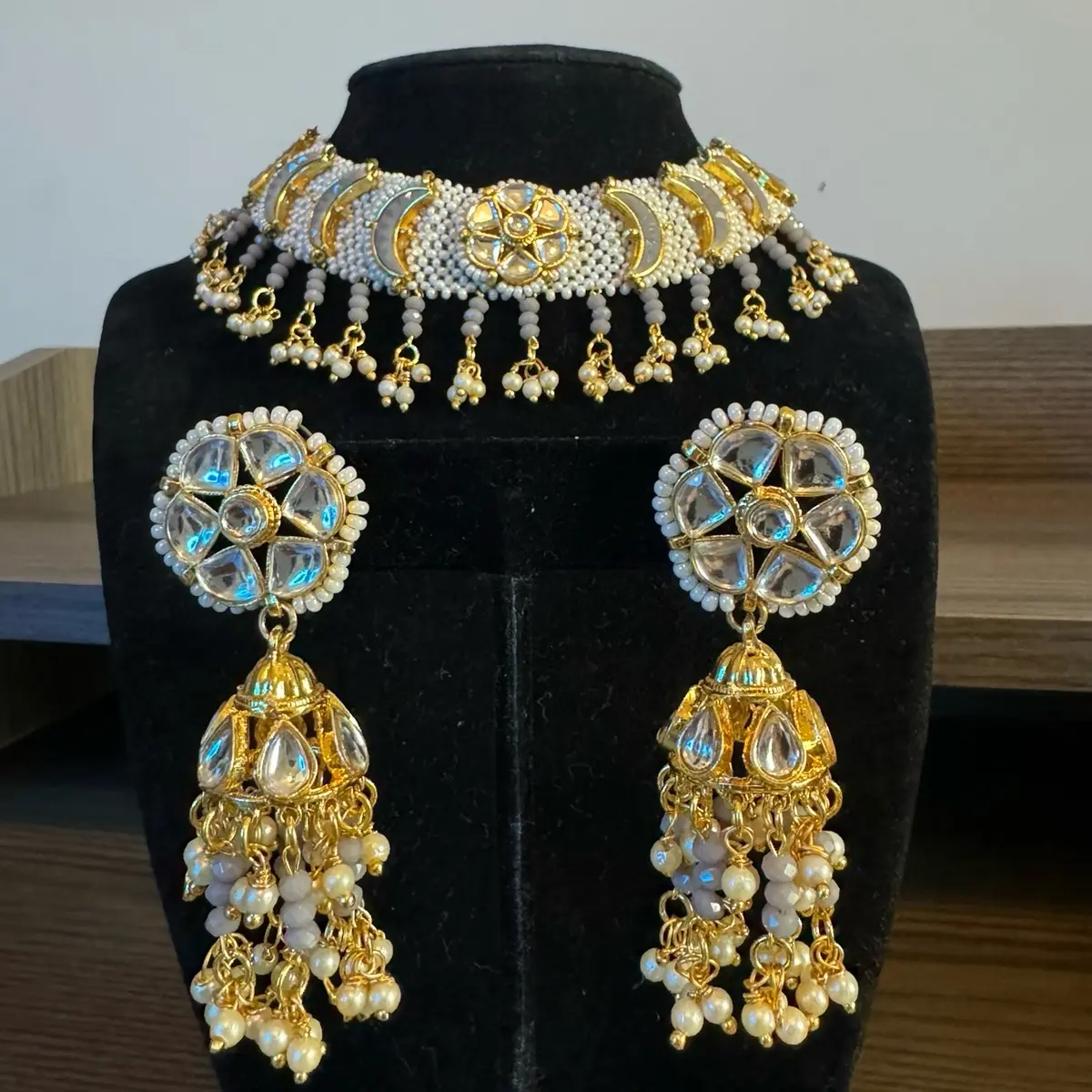 Paachi Kundan Neckalce Set