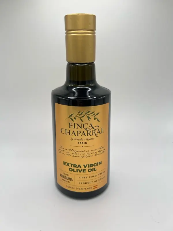 FINCA CHAPARRAL ARBEQUINA 100% EXTRA VIRGIN OLIVE OIL, COLD PRESS ,  LOW ACIDITY