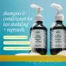 Anti-Thinning HG Shampoo & Conditioner Duo by BondiBoost- Hydrating, Soothing, Silicone-Free, Clean Formula with Rosemary & Saw Palmetto for Fuller Hair Natural Haircare