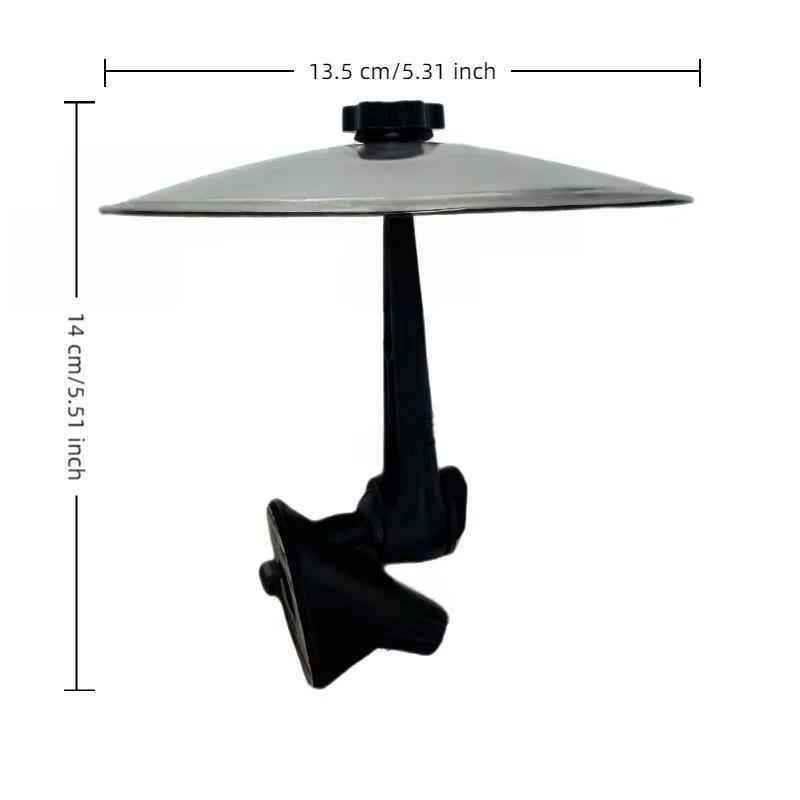 Car Crash Cymbal, Car Crash CymbalAir Vent, Car Symbol Drum CymbalAir Vent, Tlkiaa Easy Clip-On MiniCymbal for Music Lovers, CompactDurable Car Accessory PercussionInstrument Christmas Gift