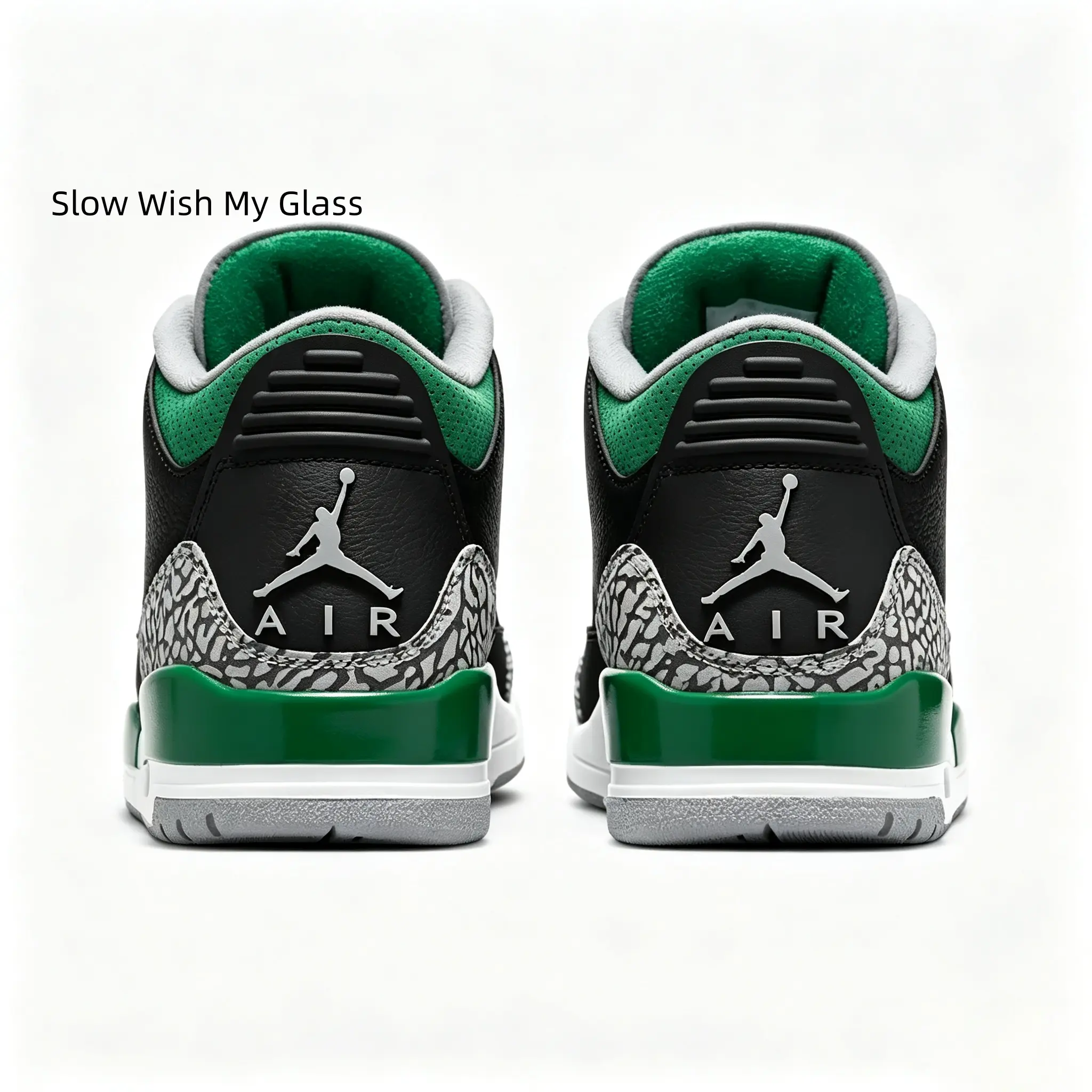Mid Top Retro Sneakers Black Forest Green Grey Leather Crack Suede Casual Basketball Shoes Cushioned Streetwear Trainers For Men Women