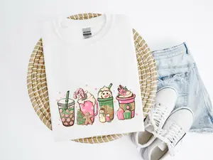 Pink Snowman Shirt Crew