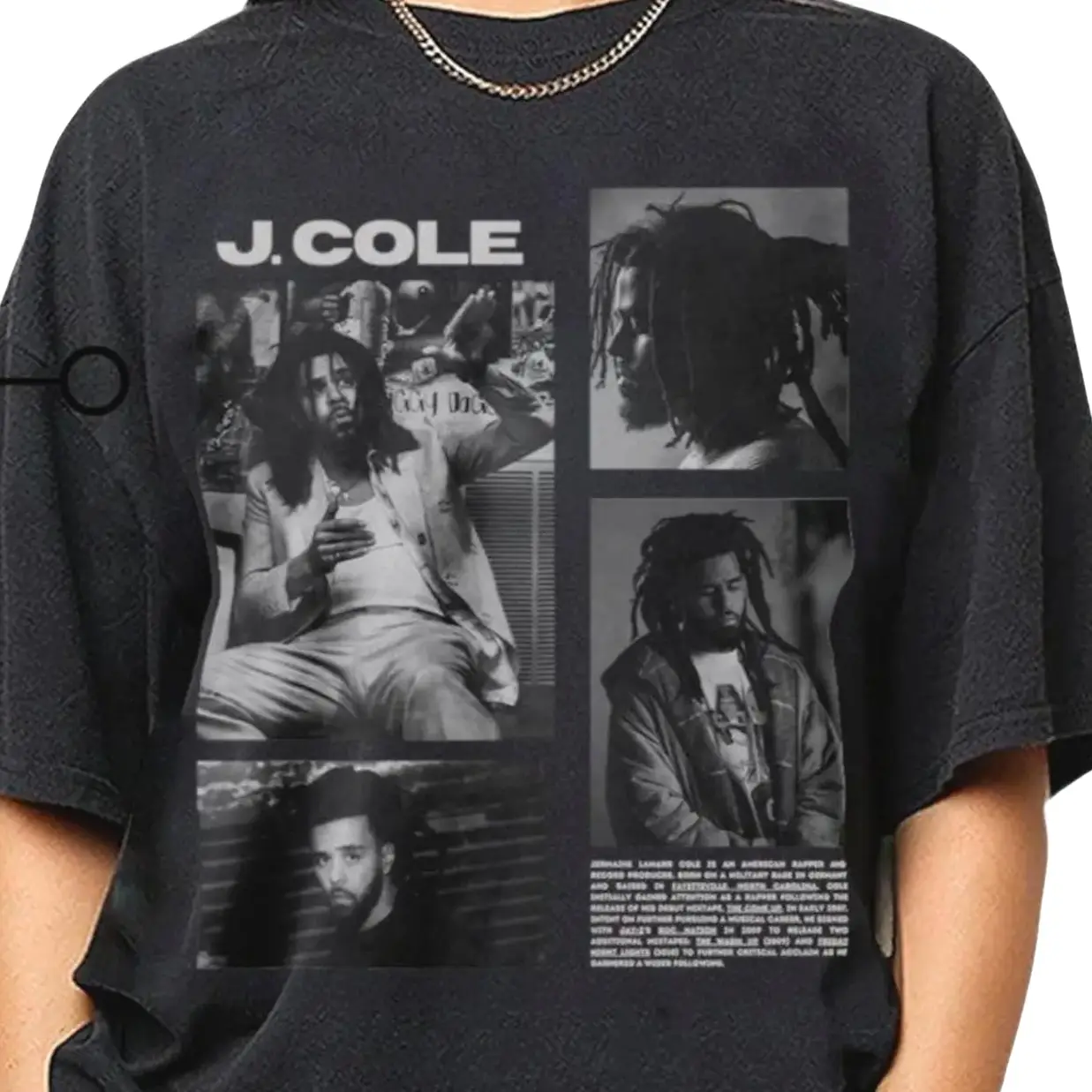 Vintage J Cole Graphic T-Shirt, Rapper Hip Hop Retro 90s Shirt, Gift for Women and Men, Middle Child Music Lover, Unisex TShirt