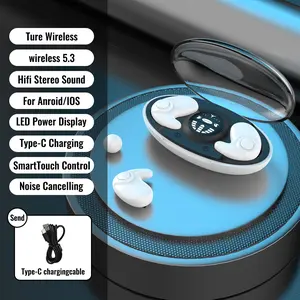 Mini In-Ear Bluetooth Earbuds – New Ergonomic Design, Secure Compact Fit, Enhanced Battery Performance with Fast Charging, Battery Status Indicator-MD538 work  headphones earbuds  under  20 headphone